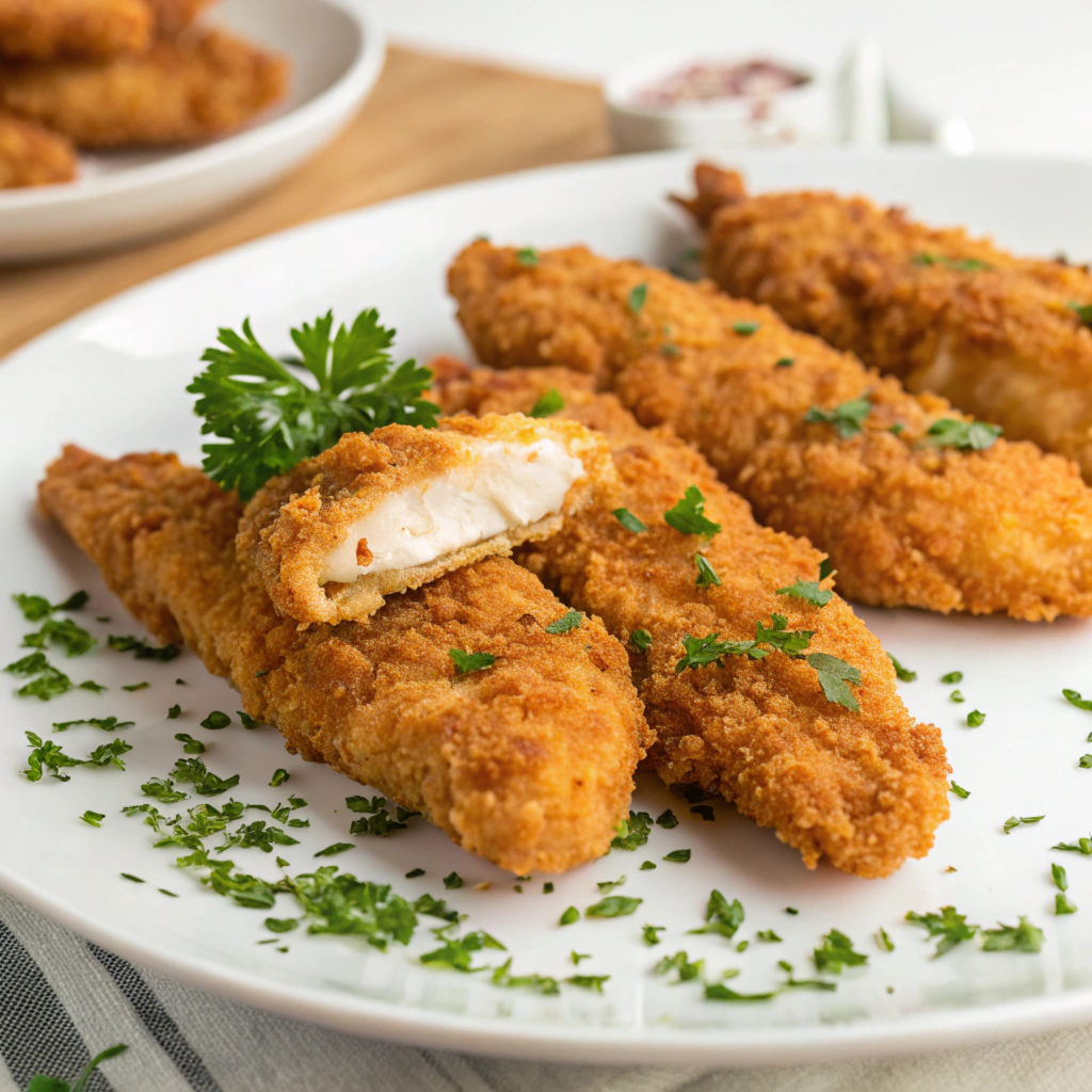 air fryer chicken tenders - easy delish food