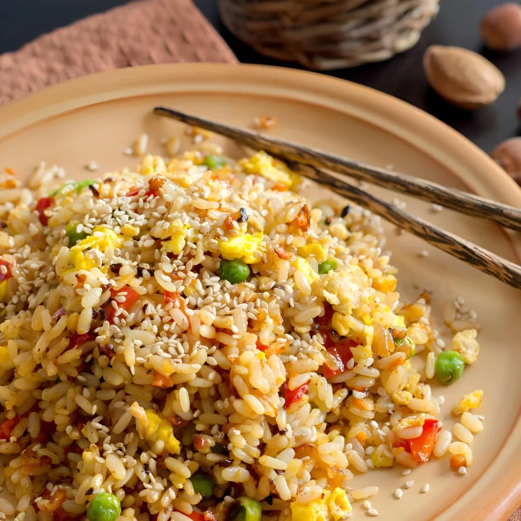 Blackstone Chicken Fried Rice - easydelishfood