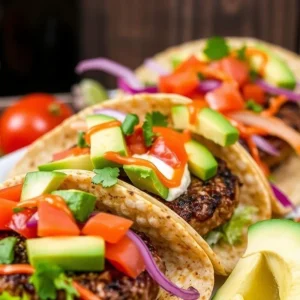 Burger Tacos - easydelishfood