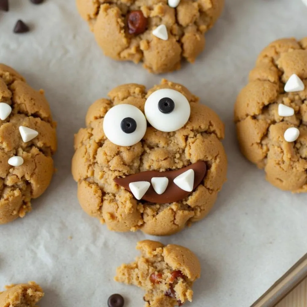 Monster Christmas Cookies - EASYDELISHFOOD