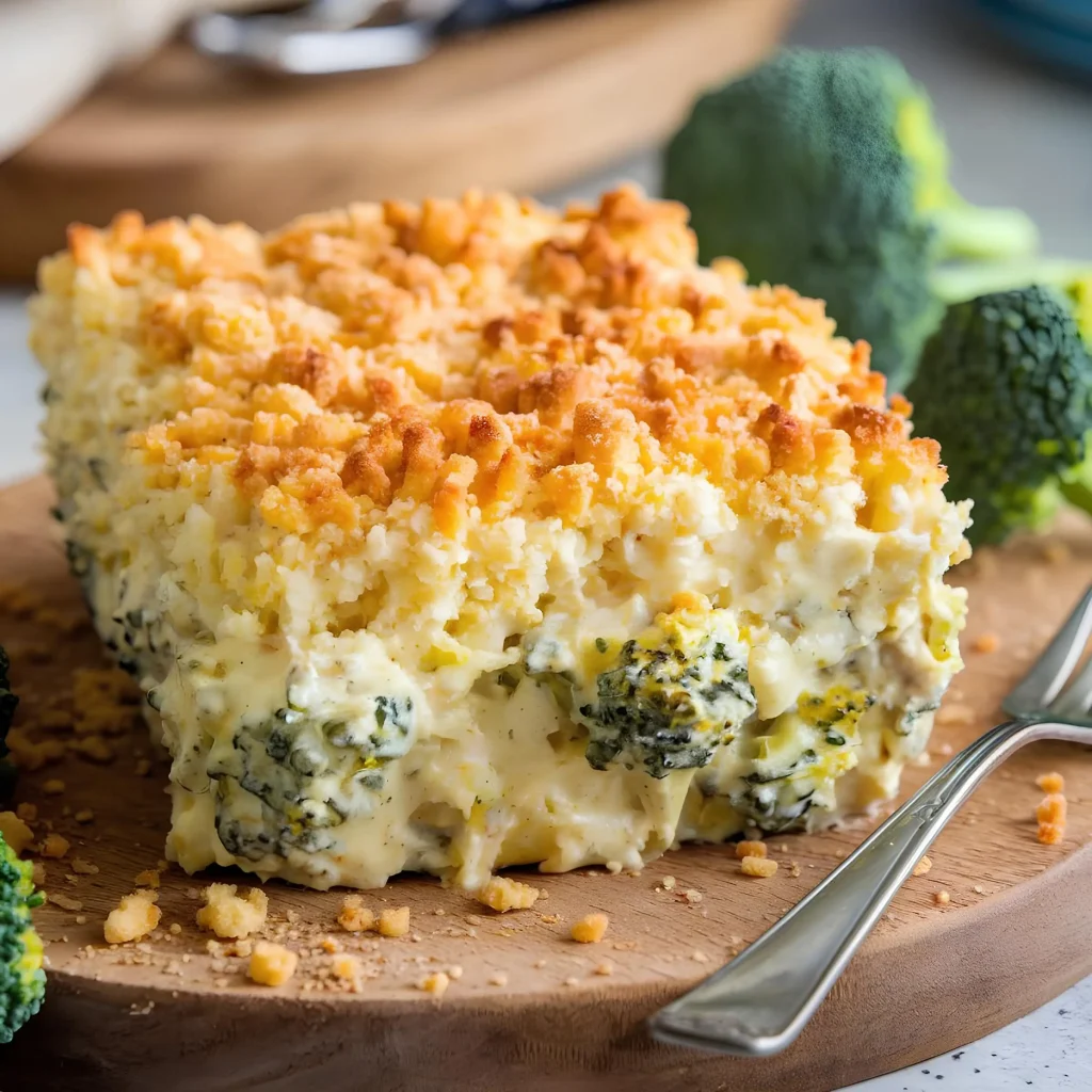 Velveeta Broccoli Casserole - EASYDELISHFOOD